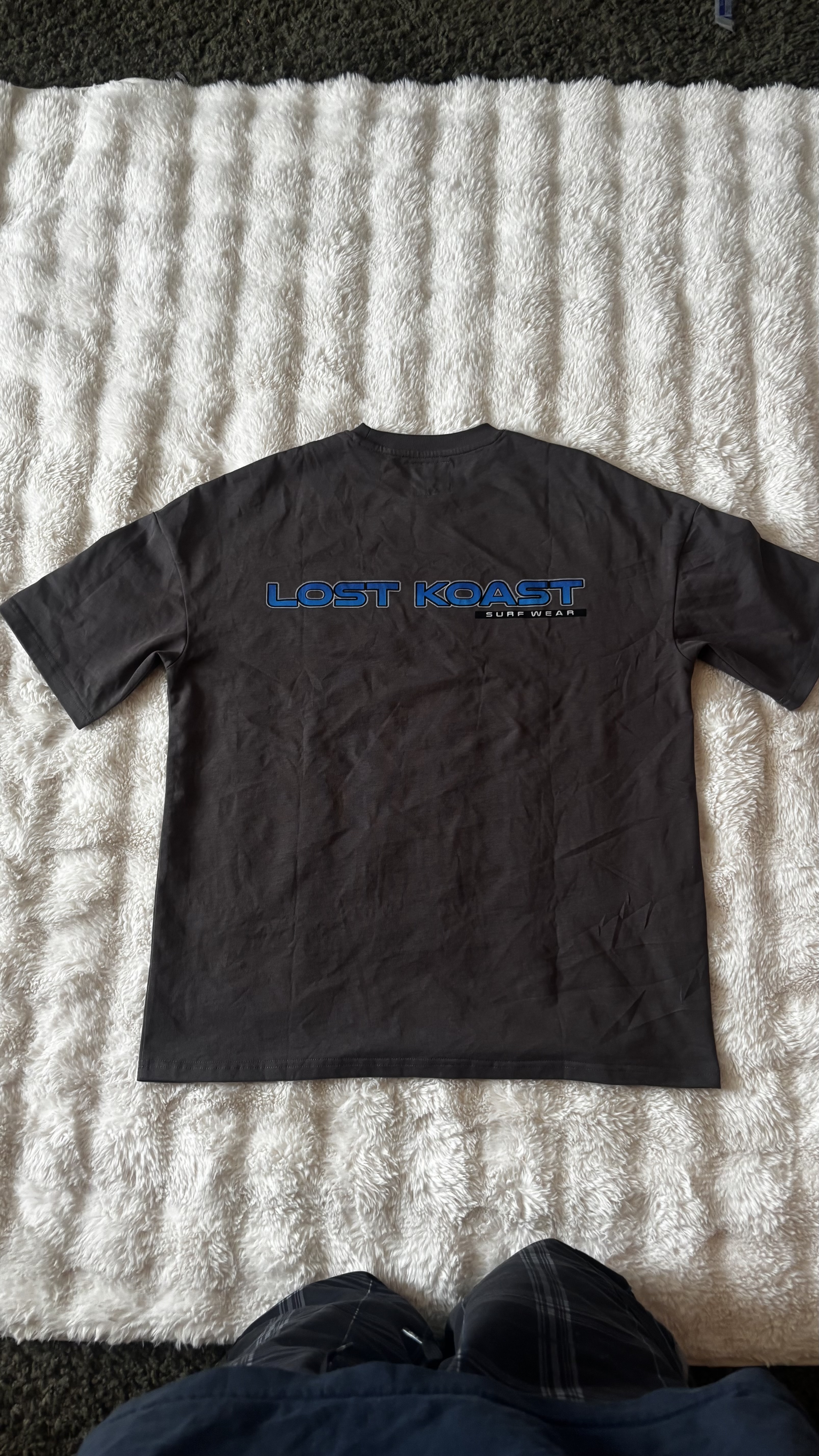 Lost Koast Surf Wear Tee - Back
